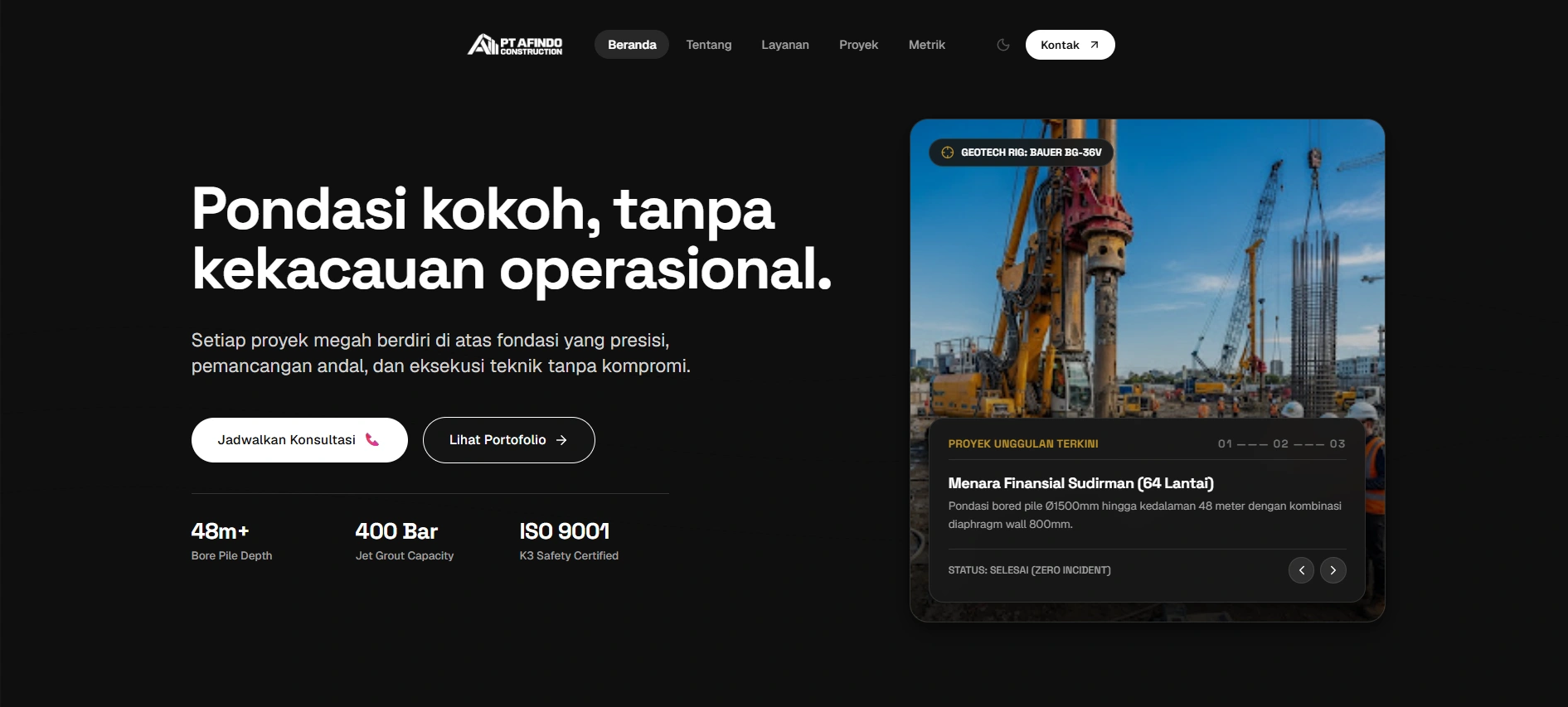 PT Afindo Construction