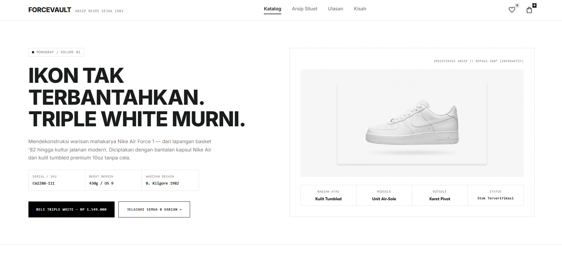 FORCEVAULT - NIKE Authorize Seller at Indonesia
