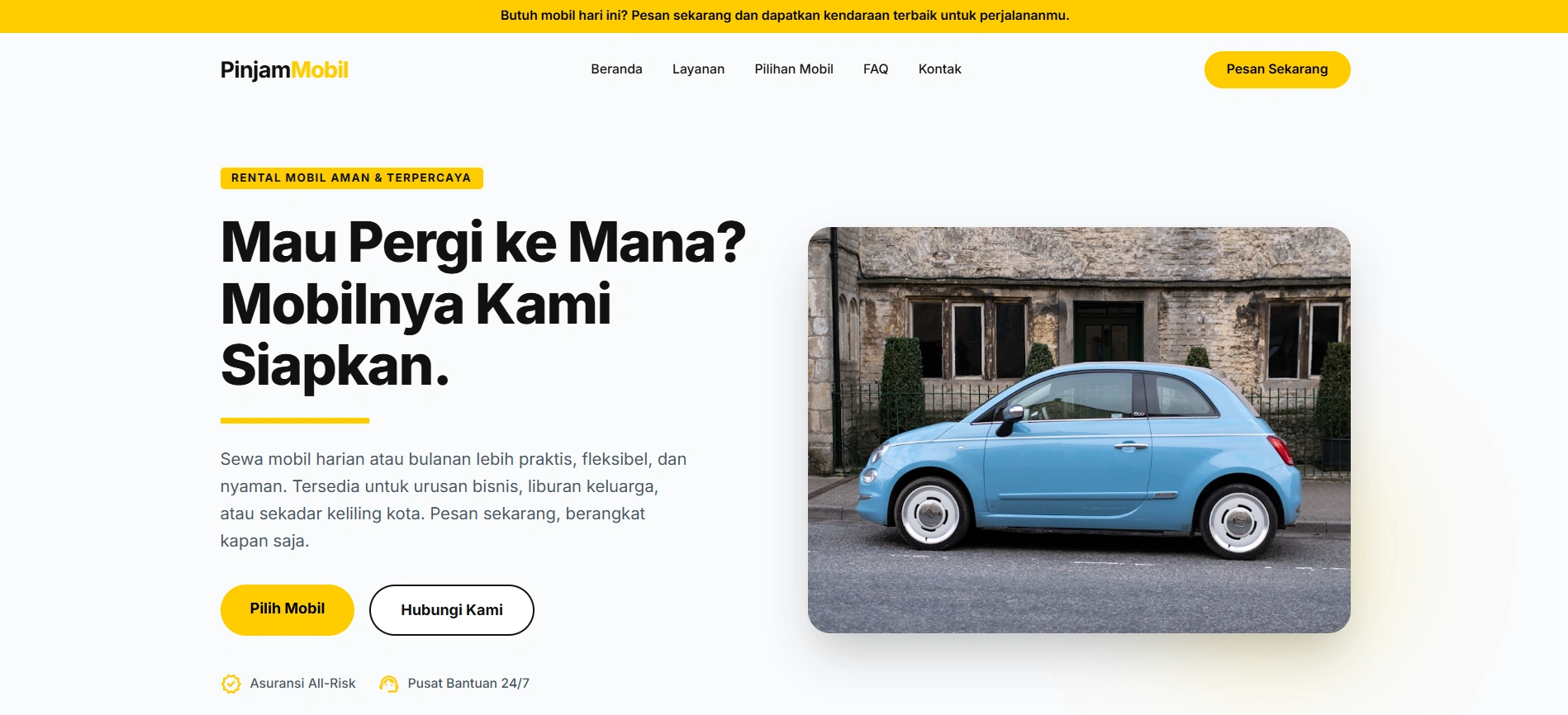 Pinjam Mobil